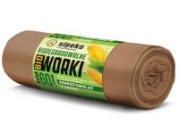 Bio sáček 40-50l/10ks 60x74cm kompost. hnědé 17mi